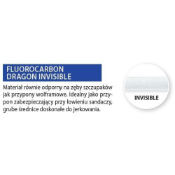 PRZYPON DRAGON INVISIBLE FLUOROCARBON CLASSIC 40CM 20KG 50-420-40