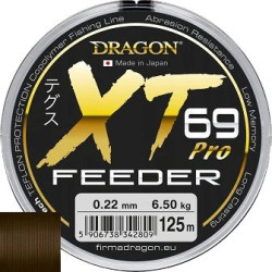 Żyłka Dragon Xt69 PRO FEEDER/Made In Japan 125m 0,25mm/7,65kg ciemnobrązowa
