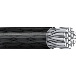 Przypon Dragon - American Fishing Wire 1 x 19 Surflon 3 kg LIGHT 20 cm 2 szt.