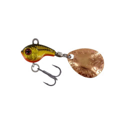 Dropbite Tungsten Spin Tail Jig 1,8cm 9g Gold Rush